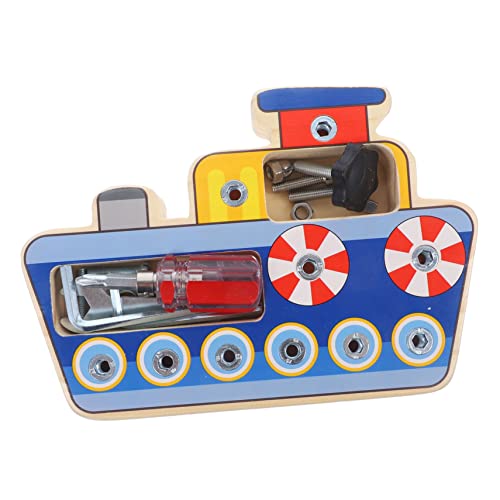 Supvox Schraubendreher Spielset aus Holz mit Schraubendrehern und Muttern Fördert Sensorische Wahrnehmung Feinmotorik und Problemlösung Geeignet für Kleinkinder Jahre Montessori Supvox Schraubendreher Spielset aus Holz mit Schraubendrehern und Muttern Fördert Sensorische Wahrnehmung Feinmotorik und Problemlösung Geeignet für Kleinkinder Jahre Montessori von Supvox