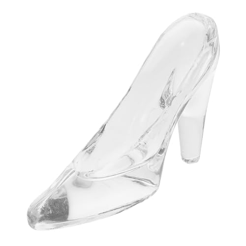 Supvox Schuhschmuck Aus Kristall Gläserne Absätze Transparent Glas von Supvox