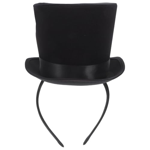 Supvox Kleiner Zylinderhut für Bankettpartys Hochzeiten Cosplay Leichter Allergiefreier Partyhut für Festliche Anlässe von Supvox