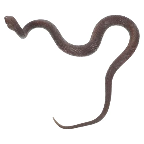 Supvox Schwarze Gummischlange Für Gartenrequisiten Streiche Und Halloween-Dekoration Lifelike Snake Spielzeug Für Spaß Und Überraschungen von Supvox