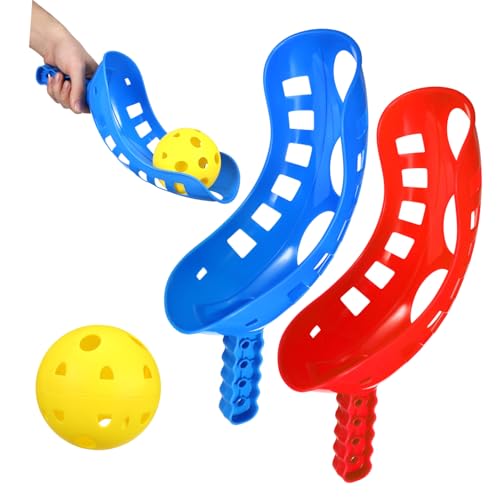 Supvox Scoop Ball Spielset Teiliges Und Fangspiel Für Garten Und Strand Leicht Tragbar Und Perfektes Für Eltern Junge Mädchen Spiele von Supvox