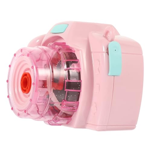 Supvox Seifenblasenmaschine für Herstellung Kamera elektrischer Seifenblasenhersteller Rosa Zufällige Farbe Supvox Seifenblasenmaschine für Herstellung Kamera elektrischer Seifenblasenhersteller Rosa Zufällige Farbe von Supvox