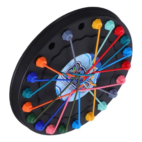 Supvox Seilpuzzlespiel Zum Trainieren des Logischen Denkens Seilsortierpuzzle Desktop Spiele Logikspiele Intelligenzspielzeug Kinderspielzeug Gehirnseilpuzzle Teaser von Supvox