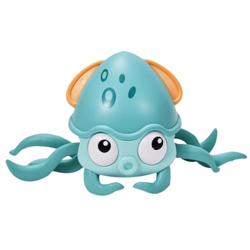 Supvox Sensing Octopus für Musikalisches Krabbelndes mit Licht und Geräuschen USB Aufladbar für Entwicklung von Supvox