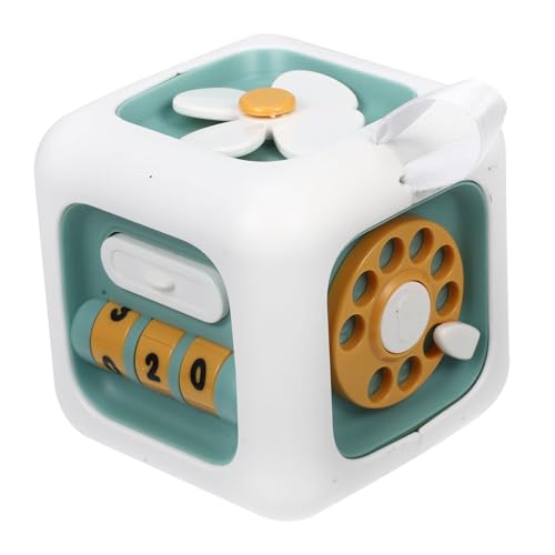 Supvox Sensorischer Spielzeugwürfel für Junge Mädchen Lernspielzeug zur Motorischer Fähigkeiten und Konzentration für Reisen für Jahre Montessori Design von Supvox