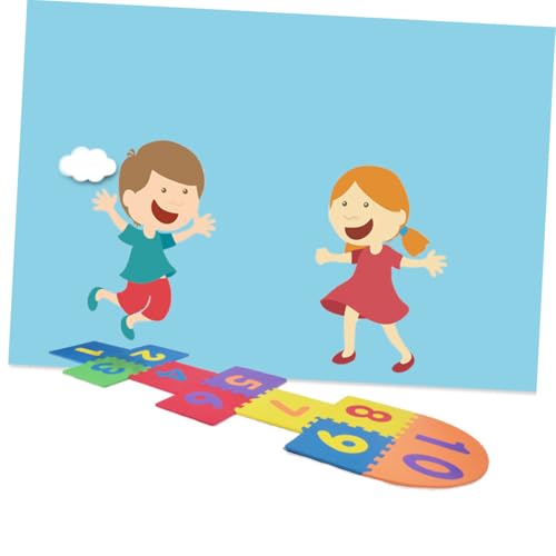Supvox Sensory Training Equipment Sprunggitter Spielset für Teiliges Outdoor Hüpfspiel mit Runden Platten Fördert Gleichgewicht Koordination Langlebig und Tragbar Supvox Sensory Training Equipment Sprunggitter Spielset für Teiliges Outdoor Hüpfspiel mit Runden Platten Fördert Gleichgewicht Koordination Langlebig und Tragbar von Supvox
