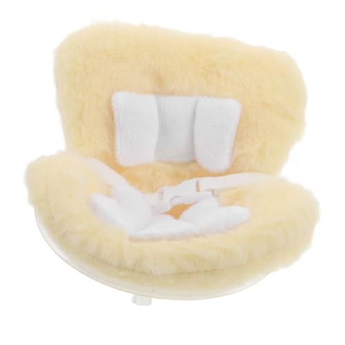 Supvox Sicherheitssitz von Puppenautos Puppenautositz -Babytrage Tragehilfe für Babypuppen Babypuppensachen Babytrage für Puppen Zubehör für Babypuppen Puppe-Babytrage Plüsch von Supvox
