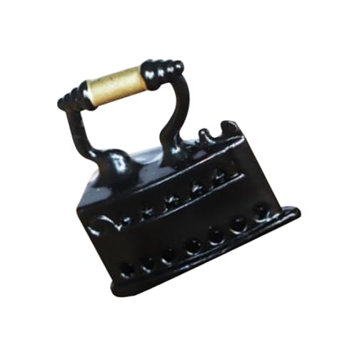 Supvox Simulation Eisen puppenhausmöbel Home Decor hausdeko mini-nähmaschine mini nähmaschine Mini-Möbelmodell Miniaturmodell Miniatur-Eisenmöbel Miniatur-Szenendekor Legierung Black von Supvox