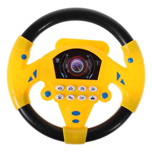 Supvox Simulations Lenkrad Spielzeugrennen Für Simuliertes Kleinkind Spielzeugfahren Kinderautositz Kleinkind Lenkrad Kinderwagen Lenkrad Spielzeugaufsatz Lenkrad Spielzeuge Aus von Supvox