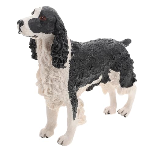 Supvox Realistische Hundefigur Spaniel-welpenspielzeug Miniatur-Statue Aus Kunstharz Für Jungen Mädchen Und Erwachsene von Supvox