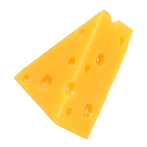 Supvox Simulationskäsemodell Gefälschter Künstlicher Käse Requisiten Rollenspiel Für Miniatur Imitationskäse Simulierte Käsemodelle Form Käsedekorationen Kinderspielzeug Harz Supvox Simulationskäsemodell Gefälschter Künstlicher Käse Requisiten Rollenspiel Für Miniatur Imitationskäse Simulierte Käsemodelle Form Käsedekorationen Kinderspielzeug Harz von Supvox