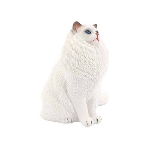 Supvox Simulationskatzenmodell Gefälschtes Katzenmodell Realistisches Katzenmodell Kognitives Katzenmodell Kinderspielzeug Katzenornament Katzenimitationsmodell Kinderspielzeug von Supvox