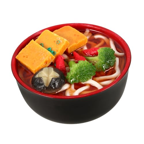 Supvox Simulationsnudelmodell realistisch Miniatur mit Essen Schüssel gefälschtes Mini-Food-Modell Mini- -Küchenzubehör Mini -Hausdekoration Mini-Food-Requisite PVC Supvox Simulationsnudelmodell realistisch Miniatur mit Essen Schüssel gefälschtes Mini-Food-Modell Mini- -Küchenzubehör Mini -Hausdekoration Mini-Food-Requisite PVC von Supvox