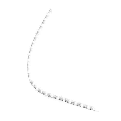 Supvox Simulationspuppenwimpern Basteln Puppenbedarf Künstliche Wimpern Simulierte Wimpern Puppenzubehör Wimpern Für DIY Puppenwimpern Dekorative Wimpern Kunststoff Schwarz von Supvox