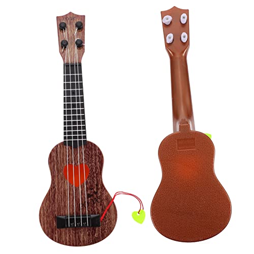 Supvox Simulierte Ukulele Musikspielzeug Pädagogisches Instrument für Anfänger Mädchen und Jungen Strapazierfähig Leicht zu Halten für Indoor und Outdoor Lernspaß Supvox Simulierte Ukulele Musikspielzeug Pädagogisches Instrument für Anfänger Mädchen und Jungen Strapazierfähig Leicht zu Halten für Indoor und Outdoor Lernspaß von Supvox