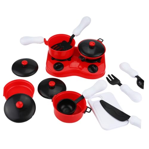 Supvox Simuliertes Kochspielzeug Set Mini Küchengeräte Spielset Buntes Lernspielzeug für Pädagogisches Rollenspiel Küchenzubehör Fördert Kreativität und Eltern Interaktion Supvox Simuliertes Kochspielzeug Set Mini Küchengeräte Spielset Buntes Lernspielzeug für Pädagogisches Rollenspiel Küchenzubehör Fördert Kreativität und Eltern Interaktion von Supvox