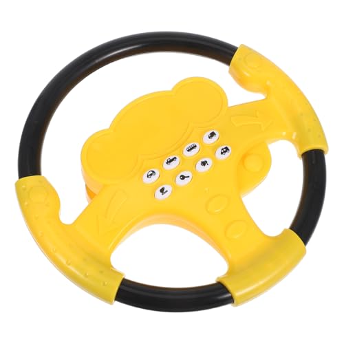 Supvox Simuliertes Lenkradspielzeug für Licht und Sound Drehbares mit Saugnapf Pädagogisches zur Frühkindlichen Entwicklung und Kreativem Rollenspiel Supvox Simuliertes Lenkradspielzeug für Licht und Sound Drehbares mit Saugnapf Pädagogisches zur Frühkindlichen Entwicklung und Kreativem Rollenspiel von Supvox