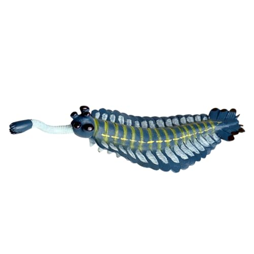 Supvox Simuliertes Opabinia Modell aus Hochwertigem Kunststoff Realistisches Prähistorisches Meeresbewohner für Ab Jahren Edukatives Meeres Tier für Zuhause und Büro von Supvox