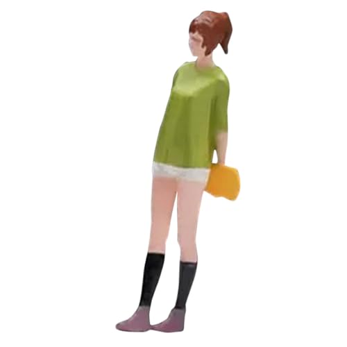 Supvox Skateboard -Puppenmodell Menschen klein Skateboard-Figurenmodell Miniaturfiguren Mini-Personenfiguren Miniaturpersonen Figuren Mini -Figur Miniatur-Skateboarder Harz von Supvox