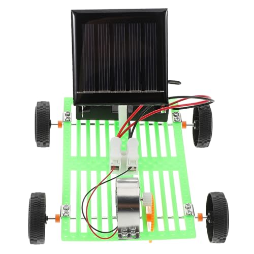 Supvox Solar Betriebenes Spielzeugauto Bausatz DIY Solar Fahrzeug Modell Set für Kreatives Lernspielzeug Mechanisches Experiment Umweltfreundlich Lernspielzeug von Supvox