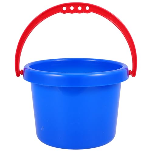 Supvox Sommer Sandspielzeug Blauer Strandeimer mit Griff rutschfest und Bruchsicher für Aufbewahren und Strandaktivitäten UV Schutz und Kompakt für Einfachen Supvox Sommer Sandspielzeug Blauer Strandeimer mit Griff rutschfest und Bruchsicher für Aufbewahren und Strandaktivitäten UV Schutz und Kompakt für Einfachen von Supvox