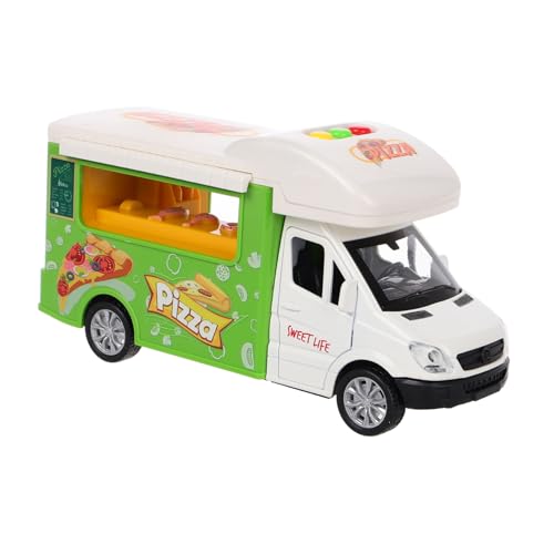 Supvox Speisewagen Aus Legierung Imbisswagen Imbisswagen Für Pizza Imbisswagen Rollenspiel Imbisswagen LKW Im Maßstab N Wohnmobile Für Jungen Autos Und Lkws Wohnmobil von Supvox