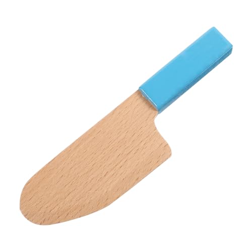 Supvox Spielhaus Küchengeschirr Lernspielzeug Lernspielzeug Kinderschneider Kinderschneider Kindermesser Küchengeschirr Kindermesser Blau Holz von Supvox