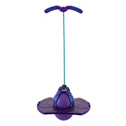 Supvox Sprungball mit Griff für Lustiges Sportspielzeug Praktischer Fitnessball für Outdoor Aktivitäten Ball Zufällige Griff Farbe Zufällige Farbe von Supvox