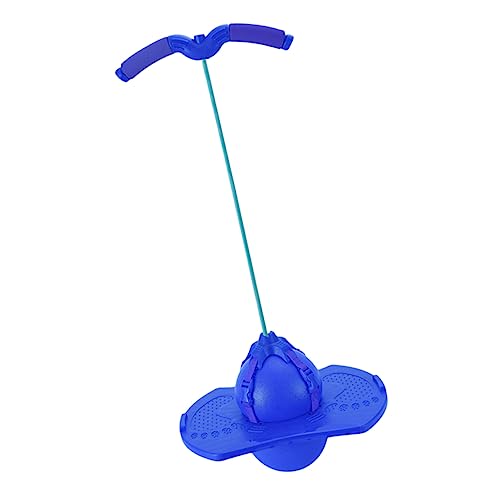 Supvox Sprungball mit Griff für Lustiges Sportspielzeug Praktischer Fitnessball für Outdoor Aktivitäten Grifffarbe Zufällig Zufällige Farbe von Supvox