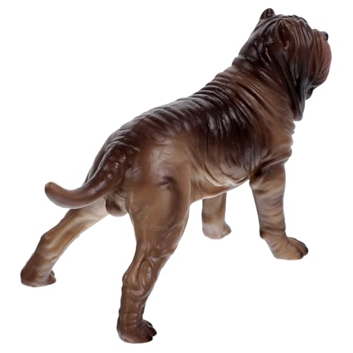 Supvox Stehende Simulation Hund Figurine Kunststoff Hund Modell Tier Figur Schreibtischdekoration Heim Dekoration Terrassen Dekoration Gartenprojekt von Supvox