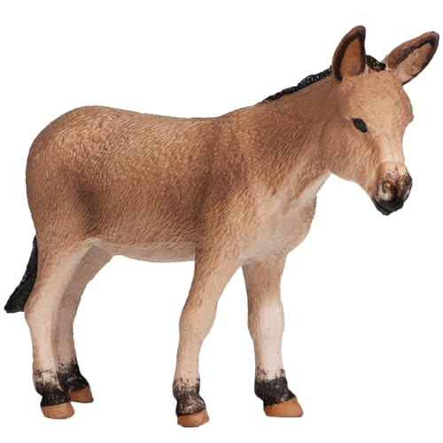 Supvox Stehendes Eselmodell aus Simuliertes Tierfiguren für Perfektes Deko Element für Zuhause und Garten für Freunde und Familie von Supvox