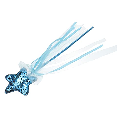 Supvox Sternförmiger Glitzer Für Magischer Feenstab Mit Bändern Perfektes Kostümzubehör Für Geburtstagsfeiern Und Halloween Supvox Sternförmiger Glitzer Für Magischer Feenstab Mit Bändern Perfektes Kostümzubehör Für Geburtstagsfeiern Und Halloween von Supvox