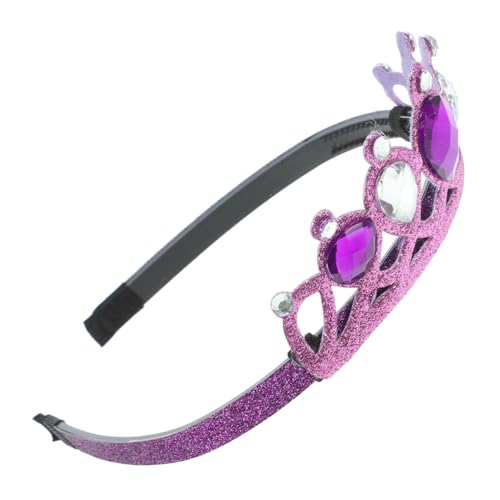 Supvox Stirnband Krone Mädchen Haarschmuck Cosplay Kinderkostüm Krone Tiara Kleine Krone Stirnband Für Mädchen Geburtstagskrone Prinzessinnenkrone Für Mädchen Kronen Kunststoff von Supvox