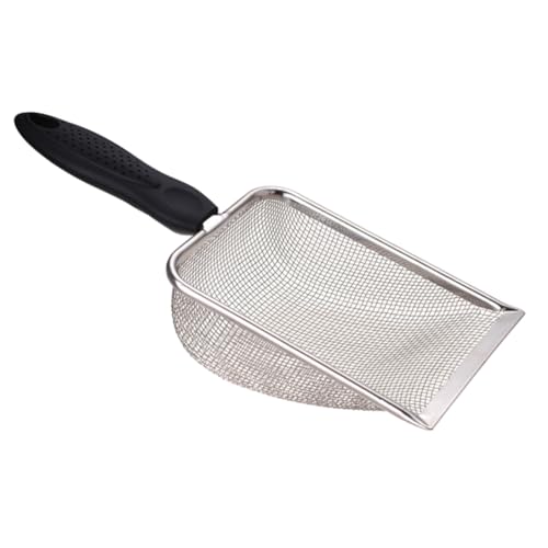 Supvox Strandschaufel mit Netzfilter für Haustiere Edelstahl Sandfilter Schaufel zum Sammeln von Muscheln Sand und Tierstreu Handliche Strand Schaufel für Sandspiel und Reinigung Supvox Strandschaufel mit Netzfilter für Haustiere Edelstahl Sandfilter Schaufel zum Sammeln von Muscheln Sand und Tierstreu Handliche Strand Schaufel für Sandspiel und Reinigung von Supvox