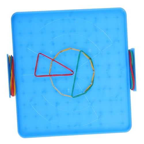 Supvox Studenten-pinnwand Angetriebener Werkzeugblock Wandtafel Holzbearbeitung Für Wandregal-Organizer Steckbrett Für Den Schreibtisch Steckbrett Für Geobrett Blue Plastik von Supvox