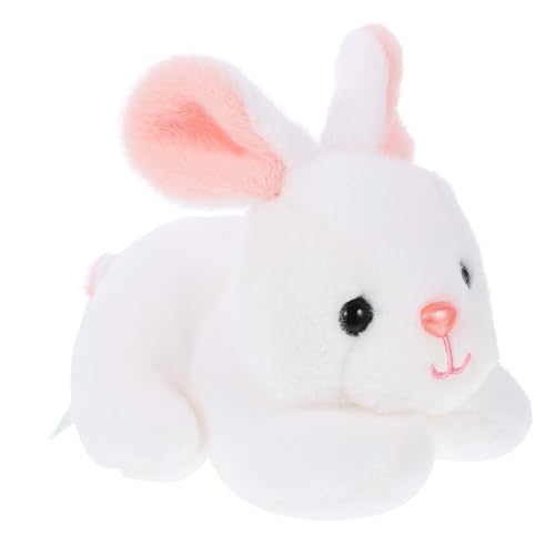 Supvox Süßes Plüschkaninchen Weißer Hase aus Plüsch Kreatives Kuscheltier für Dekoration für Bett Sofa und Perfektes Supvox Süßes Plüschkaninchen Weißer Hase aus Plüsch Kreatives Kuscheltier für Dekoration für Bett Sofa und Perfektes von Supvox