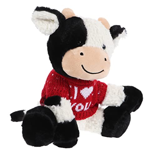 Supvox Süßes Plüschtier Kuh Stofftier Huggable Kuscheltier für Dekoratives aus Kurzem Plüsch für Jungen Zuhause und Unterwegs Umarmbar Supvox Süßes Plüschtier Kuh Stofftier Huggable Kuscheltier für Dekoratives aus Kurzem Plüsch für Jungen Zuhause und Unterwegs Umarmbar von Supvox
