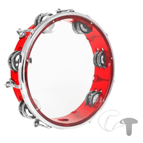 Supvox Tamburin Musikinstrument Trommeln Für Glocken Handtrommel Trommel Musikinstrumente Geburtstagsfeier Gastgeschenk Für Kleinkinder Kinderspielzeug Musikspielzeug Abs Rot Supvox Tamburin Musikinstrument Trommeln Für Glocken Handtrommel Trommel Musikinstrumente Geburtstagsfeier Gastgeschenk Für Kleinkinder Kinderspielzeug Musikspielzeug Abs Rot von Supvox