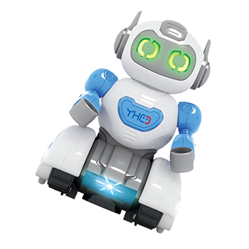 Supvox Tanzender Elektrischer Roboter Für Kreatives Musikspielzeug Mit Licht Und Bewegung Für Jungen Und Jahren Fördert Die Fantasie Und Motorik Batteriebetrieben von Supvox
