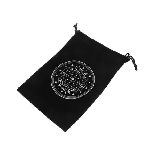 Supvox Tarot-Aufbewahrungstasche Tarot-Taschen Tasche Mit Orakelkarten Spielkartenhalter Sperren Aufbewahrungstasche Für Schmuck Tasche Für Kleine Gegenstände Handhaben Zinn Flanell Black Supvox Tarot-Aufbewahrungstasche Tarot-Taschen Tasche Mit Orakelkarten Spielkartenhalter Sperren Aufbewahrungstasche Für Schmuck Tasche Für Kleine Gegenstände Handhaben Zinn Flanell Black von Supvox