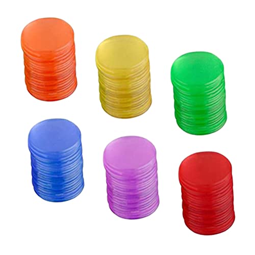 Supvox Teiliges Bingo Chips Transparent Vielseitige Zählchips für Spiel Lernen Mathematik Sortieren und Rechnen Praktische Spielmarkierungen für Erwachsene Supvox Teiliges Bingo Chips Transparent Vielseitige Zählchips für Spiel Lernen Mathematik Sortieren und Rechnen Praktische Spielmarkierungen für Erwachsene von Supvox
