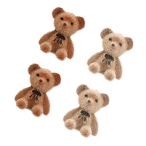 Supvox Teiliges Deko mit Flock Bowknot DIY Taschen Accessoires aus Hochwertigem Material Bunte Kleine Bär Puppen für Gestaltung und Puppenhaus Zubehör Supvox Teiliges Deko mit Flock Bowknot DIY Taschen Accessoires aus Hochwertigem Material Bunte Kleine Bär Puppen für Gestaltung und Puppenhaus Zubehör von Supvox