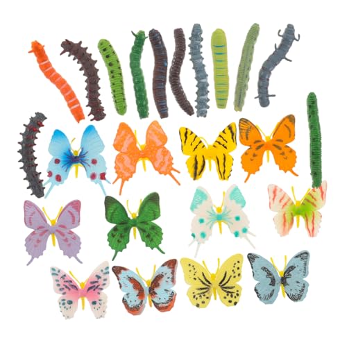 Supvox Teiliges Insektenspielzeug Realistische Kunststoff-raupen Schmetterlingsfiguren Sichere Detailreiche Tiermodelle für Frühkindliche Bildung Rollenspiele und Halloween-spaß Supvox Teiliges Insektenspielzeug Realistische Kunststoff-raupen Schmetterlingsfiguren Sichere Detailreiche Tiermodelle für Frühkindliche Bildung Rollenspiele und Halloween-spaß von Supvox