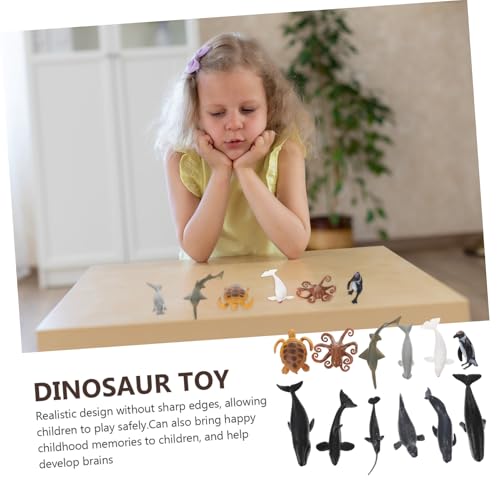 Supvox Teiliges Lebensechte Meerestiere Figuren Kindgerechte Langlebige Sichere Miniatur Meerestiermodelle Pädagogisches für Vorschule und Frühe Bildung von Supvox