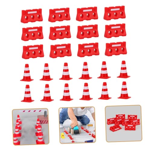 Supvox Teiliges Lernspielzeug mit Mini Verkehrsleitkegeln und Absperrungen Simulation von Straßenblockaden Pädagogisches zur Sicherheitsförderung und Symbolerkennung Supvox Teiliges Lernspielzeug mit Mini Verkehrsleitkegeln und Absperrungen Simulation von Straßenblockaden Pädagogisches zur Sicherheitsförderung und Symbolerkennung von Supvox