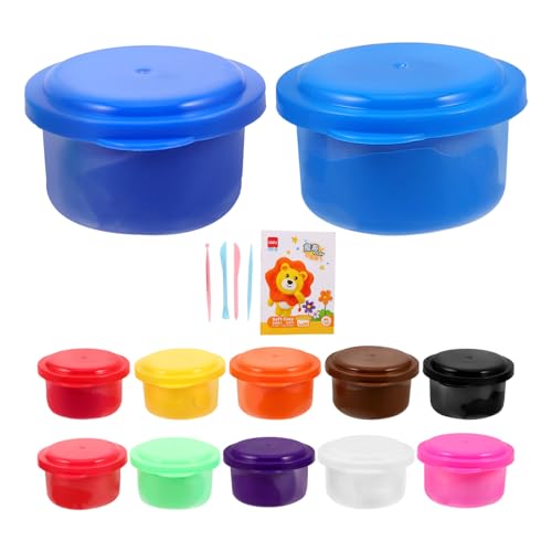 Supvox Teiliges Lufttrocknendes Knetset für Weiche Nicht Klebende Modelliermasse mit Bunten Farben Komplettes Werkzeugset Kreativität Feinmotorik und Spielerischem Üben in Schule Supvox Teiliges Lufttrocknendes Knetset für Weiche Nicht Klebende Modelliermasse mit Bunten Farben Komplettes Werkzeugset Kreativität Feinmotorik und Spielerischem Üben in Schule von Supvox