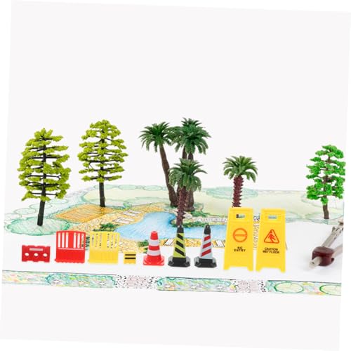 Supvox Teiliges Miniatur Straßenbarrieren Spielset Lehrreiches Verkehrszeichen Modellspielzeug für Farbenfrohes Baustellen Straßensperren von Verkehrsverständnis und Kreativem Supvox Teiliges Miniatur Straßenbarrieren Spielset Lehrreiches Verkehrszeichen Modellspielzeug für Farbenfrohes Baustellen Straßensperren von Verkehrsverständnis und Kreativem von Supvox