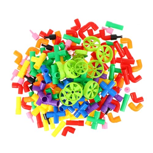 Supvox Teiliges Robustem Kunststoff Buntes Steckspielzeug Koordination Zählfähigkeit und Feinmotorik für Jungen und Mädchen Ab Jahren Zufällige Farbe Zufällige Farbe von Supvox