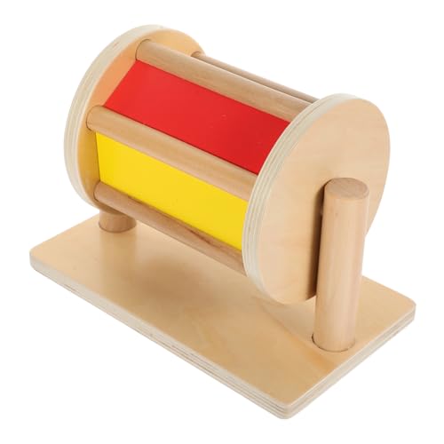 Supvox Textiltrommel Für Pädagogisches Holzspielzeug Farben Und Geräuschen Für Jungen Und Ab Jahren Supvox Textiltrommel Für Pädagogisches Holzspielzeug Farben Und Geräuschen Für Jungen Und Ab Jahren von Supvox