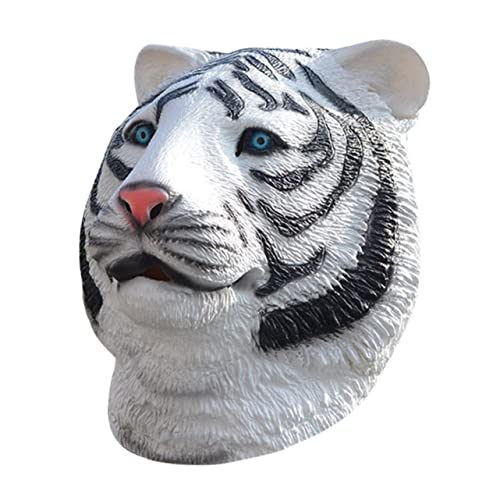 Supvox Tierkopf Maske Tiger Kostüm für Halloween Karneval Einzigartiges Headgear für Faschingskostüme Geeignet für Musikfestivals Maskeraden Supvox Tierkopf Maske Tiger Kostüm für Halloween Karneval Einzigartiges Headgear für Faschingskostüme Geeignet für Musikfestivals Maskeraden von Supvox